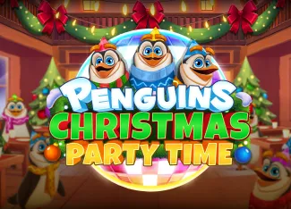 Penguins Christmas Party Time - PLACEBET138